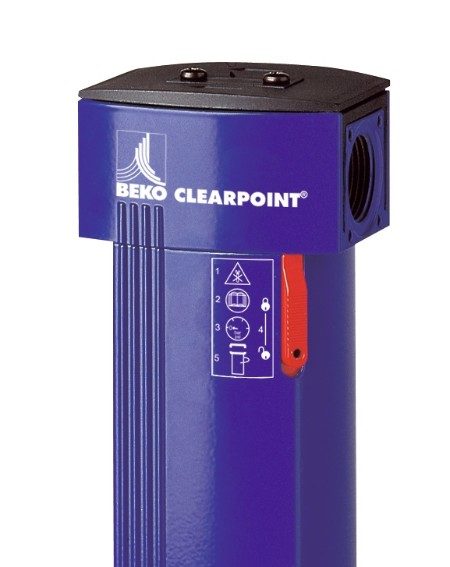 Filtres à air comprimé BEKO avec raccords taraudés – modèle compact