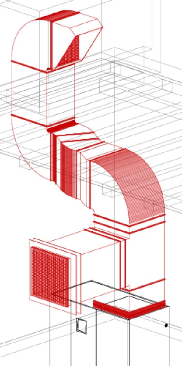 Gainages pour récupération de chaleur sur compresseur d’air comprimé