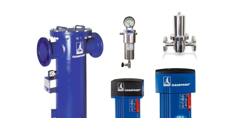 Ensemble de filtres industriels pour la filtration d’air comprimé