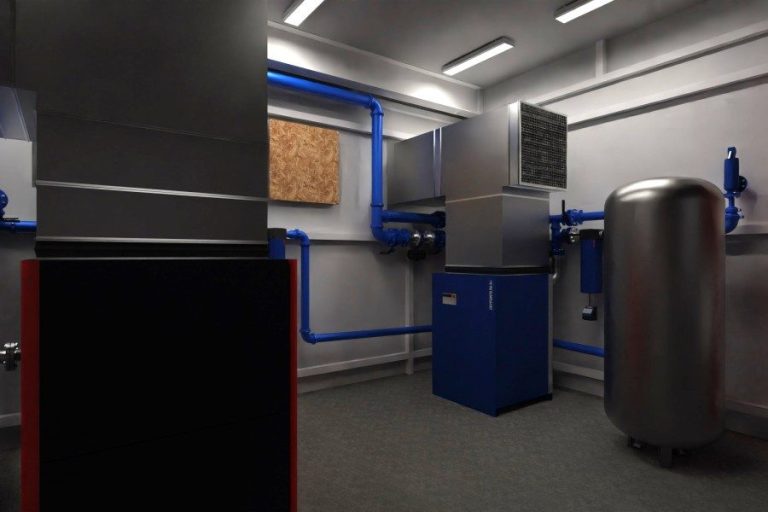 Centrale d’air comprimé illustrant l’aperçu de la catégorie